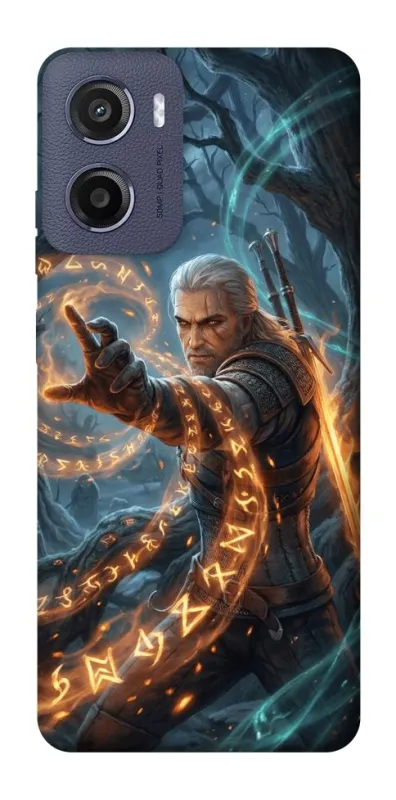 Чохол на Motorola Moto E15 Witcher V1 фото 1 з 1