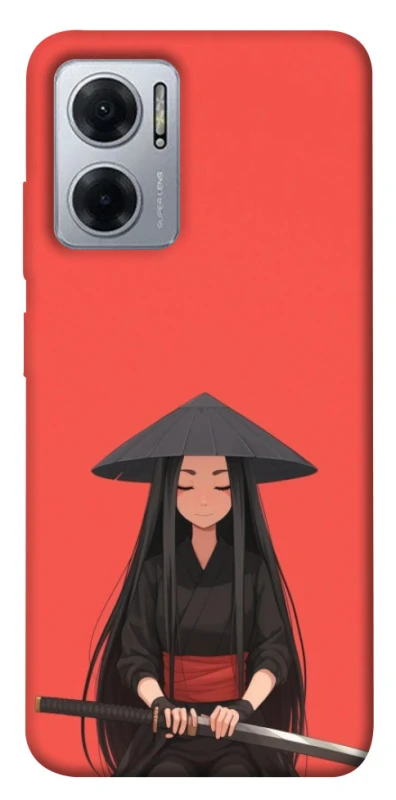 Чохол на Xiaomi Redmi Note 11E Red samurai фото 1 з 1