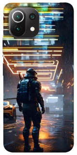 Чохол на Xiaomi Mi 11 Lite Cyber character фото 1 з 1