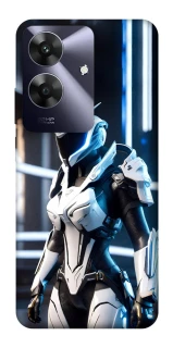 Чехол на Realme Note 60 Cyber space girl ver.6 фото 1 из 1