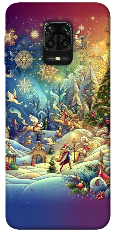 Чехол на Xiaomi Redmi Note 9s / Note 9 Pro / Note 9 Pro Max Christmas spirit ver.13 фото 1 из 1