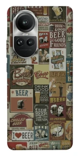 Чехол на Oppo Reno 10 Retro collage ver.1 фото 1 из 1