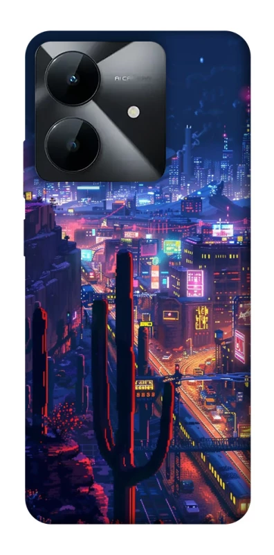 Чехол на Realme Note 60x Night city фото 1 из 1