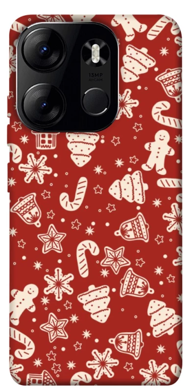 Чохол на Tecno Spark Go 2023 Новорічний v3 фото 1 з 1