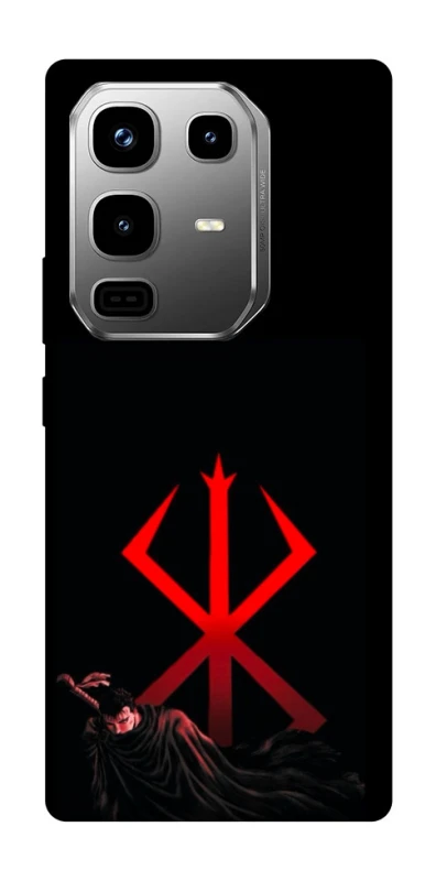 Чехол на Infinix Note 50 Pro Berserk Red Logo фото 1 из 1