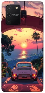 Чехол на Samsung Galaxy S10 Lite Porsche at sunset фото 1 из 1