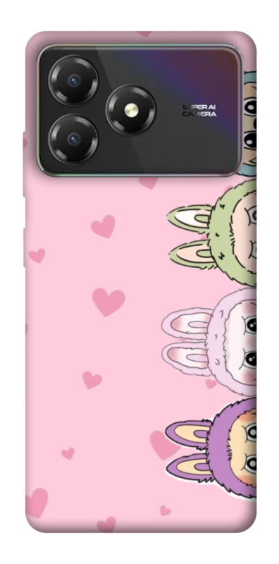 Чохол на ZTE Blade A36 All Labubu 4 фото 1 з 1