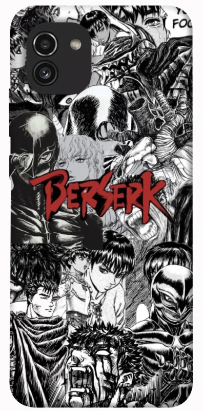 Чохол на Samsung Galaxy A03 Berserk Collage фото 1 з 1