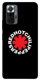 Чохол на Xiaomi Redmi Note 10 Pro Red Hot Chili Peppers logo фото 1 з 1