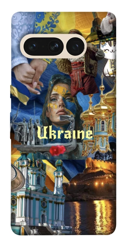Чехол на Google Pixel 7 Pro Ukraine style ver.3 фото 1 из 1