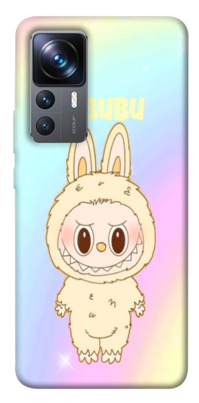 Чохол на Xiaomi 12T / 12T Pro Fluffy Rainbow Labubu фото 1 з 1