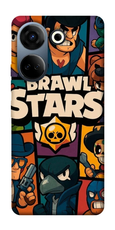 Чохол на TECNO Camon 20 Pro (CK7n) Brawl Stars ver.8 фото 1 з 1