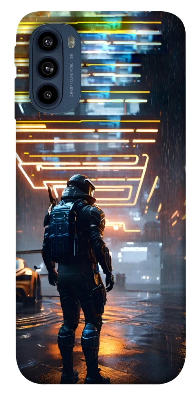 Чохол на Motorola Moto G41 Cyber character фото 1 з 1