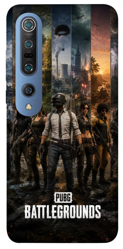 Чехол на Xiaomi Mi 10 / Mi 10 Pro PUBG фото 1 из 1