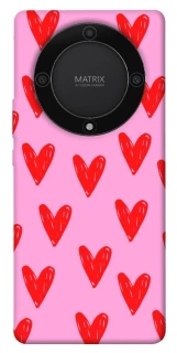 Чехол на Huawei Magic5 Lite Red hearts 2 фото 1 из 1