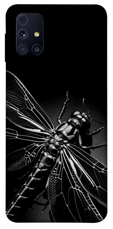Чохол на Samsung Galaxy M31s Black dragonfly фото 1 з 1