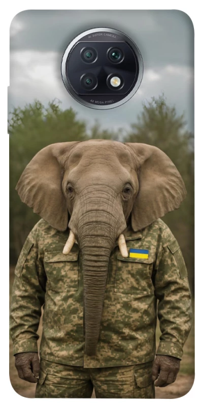 Чохол на Xiaomi Redmi Note 9 5G / Note 9T Слон захисник фото 1 з 1