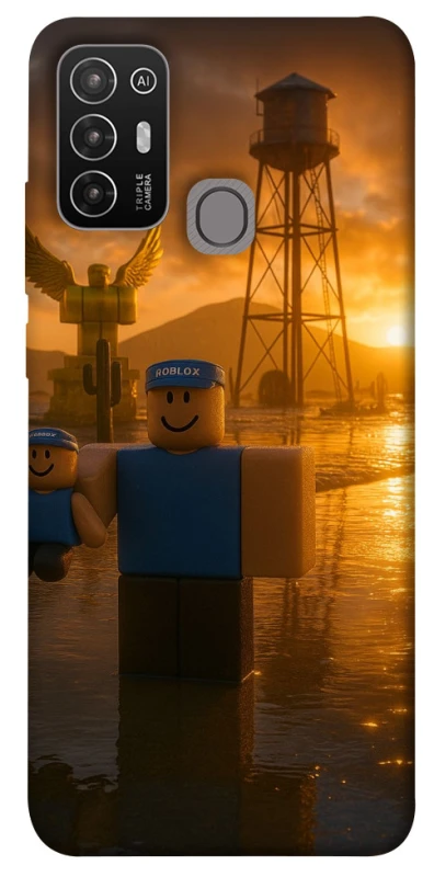 Чехол на ZTE Blade A52 Roblox aesthetics ver.4 фото 1 из 1