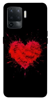 Чохол на Oppo Reno 5 Lite Splash heart фото 1 з 1