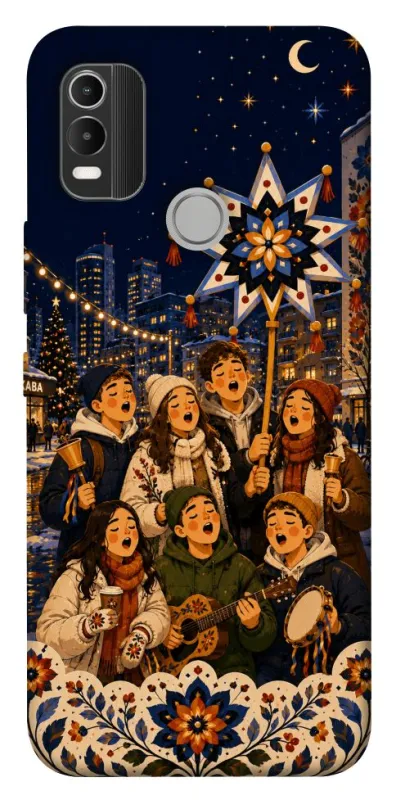 Чехол на Nokia C21 Plus Колядка фото 1 из 1