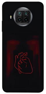 Чехол на Xiaomi Mi 10T Lite / Redmi Note 9 Pro 5G Красное сердце фото 1 из 1