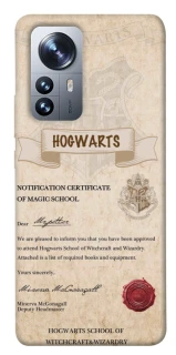 Чехол на Xiaomi 12 / 12X The Hogwarts acceptance letter фото 1 из 1