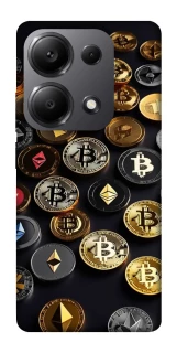 Чехол на Xiaomi Redmi Note 13 Pro 4G Many coins фото 1 из 1