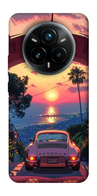 Чехол на Realme 14 Pro+ Porsche at sunset фото 1 из 1