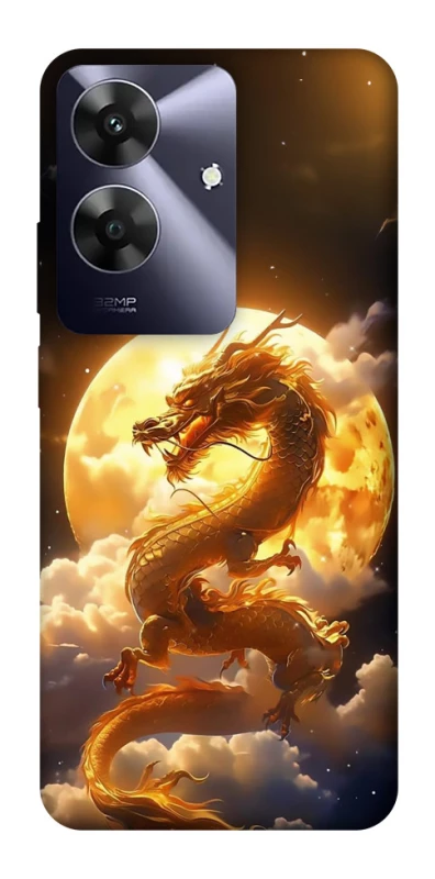 Чехол на Realme Note 60 Golden Dragon фото 1 из 1
