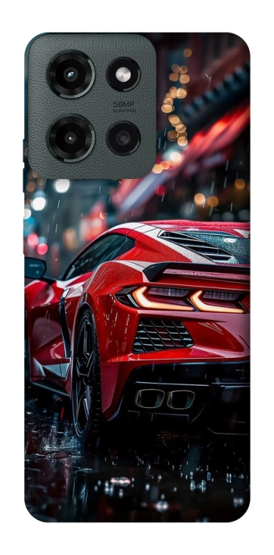 Чехол на Motorola Moto G Power (2025) Red sports car фото 1 из 1