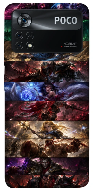 Чохол на Xiaomi Poco X4 Pro 5G League of Legends фото 1 з 1
