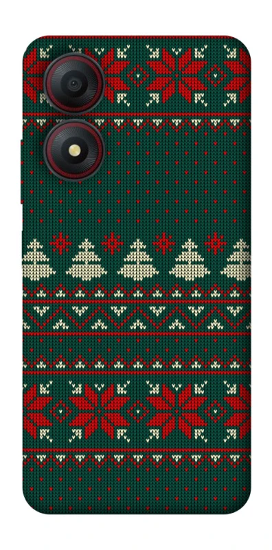 Чохол на ZTE Blade A34 4G Christmas jumper ver.4 фото 1 з 1