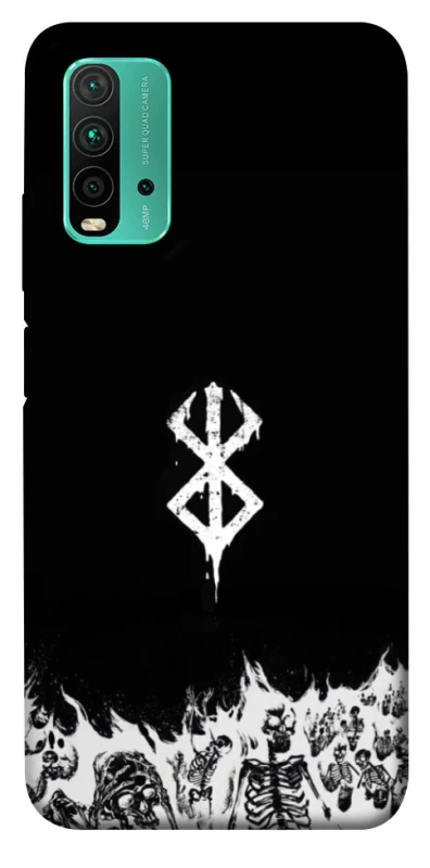 Чохол на Xiaomi Redmi Note 9 4G / Redmi 9 Power Berserk skeletons фото 1 з 1