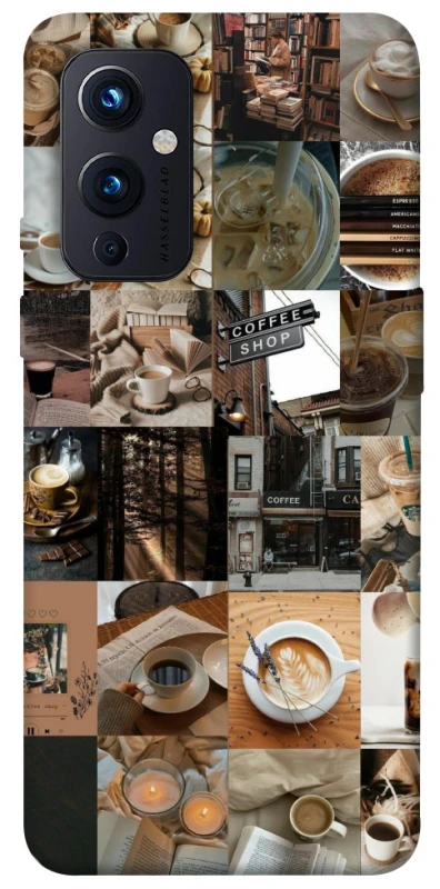 Чехол на OnePlus 9 Coffee collage ver.3 фото 1 из 1
