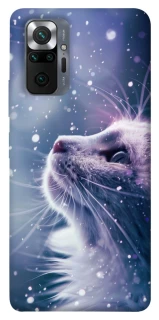 Чехол на Xiaomi Redmi Note 10 Pro Snow cat фото 1 из 1