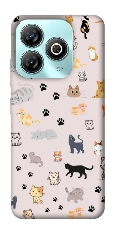 Чохол на ZTE Blade A75 4G Cat style ver.1 фото 1 з 1