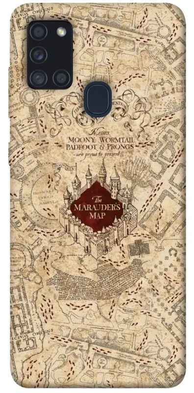 Чохол на Samsung Galaxy A21s Marauders map фото 1 з 1