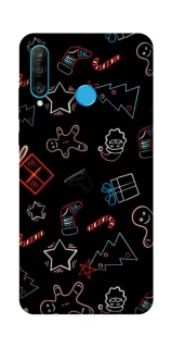 Чохол на Huawei P30 lite Christmas spirit ver.6 фото 1 з 1