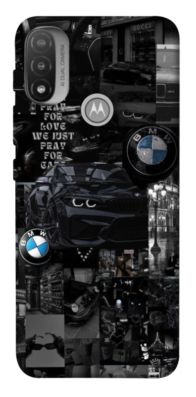 Чохол на Motorola Moto E20 BMW collage ver.3 фото 1 з 1