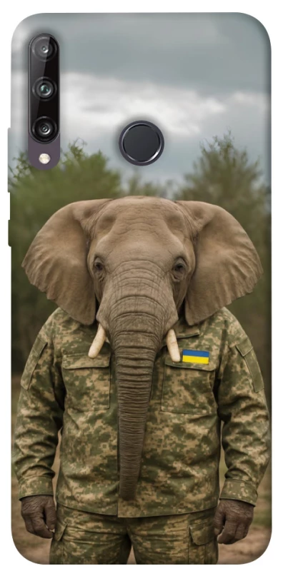 Чохол на Huawei P40 Lite E Слон захисник фото 1 з 1
