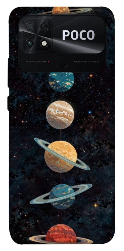Чохол на Xiaomi Poco C40 star system фото 1 з 1