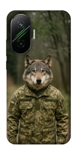 Чехол на Xiaomi Poco F7 Волк защитник фото 1 из 1