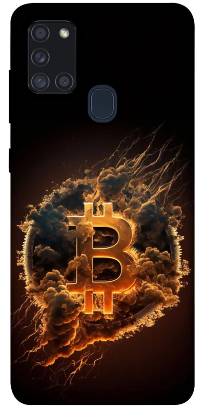 Чохол на Samsung Galaxy A21s Smoky Bitcoin фото 1 з 1