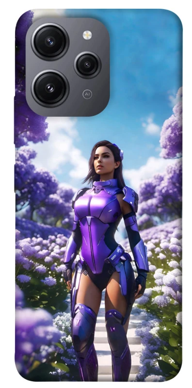 Чохол на Xiaomi Redmi 12 Cyber space girl ver.4 фото 1 з 1