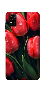 Чохол на ZTE Blade A31 Червоні тюльпани фото 1 Чохол на ZTE Blade A31 Червоні тюльпани фото 1 з 1