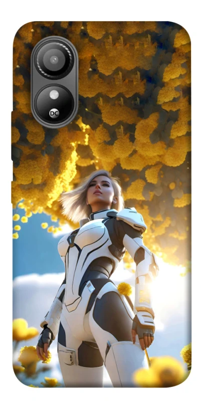 Чохол на ZTE Blade L220 Cyber space girl ver.3 фото 1 з 1
