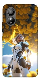 Чохол на ZTE Blade L220 Cyber space girl ver.3 фото 1 з 1