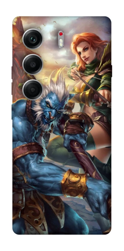 Чохол на Tecno Camon 40 Dota heroes фото 1 з 1