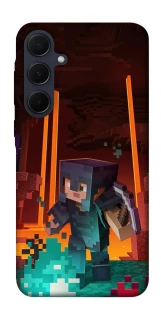 Чехол на Samsung Galaxy A55 Minecraft game adventure фото 1 из 1