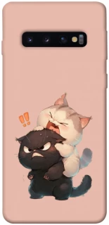 Чехол на Samsung Galaxy S10 Сat and cat фото 1 Чехол на Samsung Galaxy S10 Сat and cat фото 1 из 1